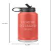 Cute But Rude Funny Like Mother Like Daughter Insulated Water Bottle Tumbler 32oz BPA Free view 2