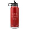 Cute But Rude Funny Like Mother Like Daughter Insulated Water Bottle Tumbler 32oz BPA Free view 1