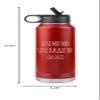 Cute But Rude Funny Like Mother Like Daughter Insulated Water Bottle Tumbler 32oz BPA Free view 2