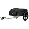 Retrospec Rover Hauler Bike Cargo Trailer - Foldable Frame with Weather-Resistant Fabric & 80lb Capacity - Universal Bike Trailer for 20-29in Wheels - Includes Safety Flag & D-Ring Anchors view 1