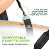 Gradient Fitness SUP & Kayak Carry Strap  Hands-Free Paddle Board, Surfboard & Kayak Carrier with Padded Shoulder Sling  Adjustable Paddleboard Accessory for Men & Women (Black) view 3