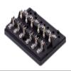 Sierra FS40920, 409 Series Fuse Block, 6 Gang AGC Independent Source w/Cover view 1
