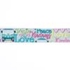 Country Brook Design - Love and Peace Photo Quality Polyester (1/2 Inch, 50 Yards) view 3