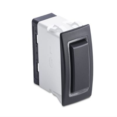 Sierra RK40680G, Rocker Switch, Halo DPDT, Green Halo