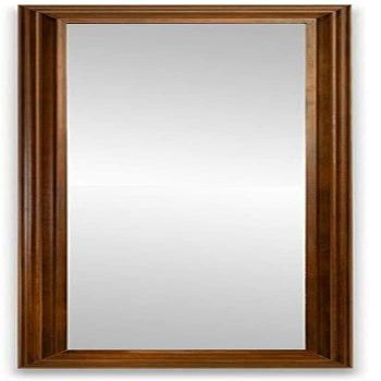 Tactical Traps - Mirror MAX Storage with Secured Door - 47.5 x 19.5 - Storage with RFID Lock and Safe & Unseen Compartment - Dark Walnut
