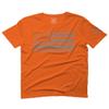 0176. Gray America USA American United States Vintage Flag Patriotic Style for Men T Shirt (Orange 2X-Large) view 1