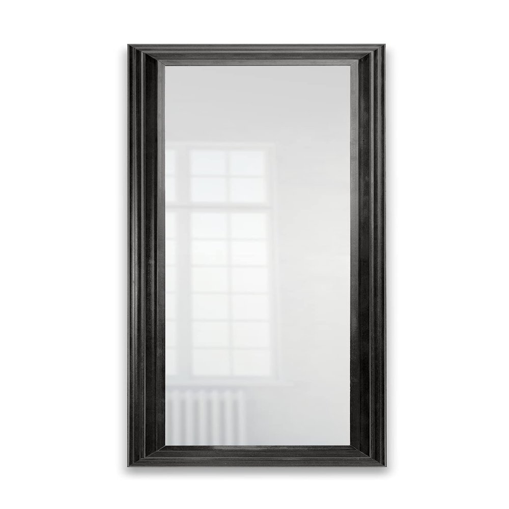 Tactical Traps - Mirror MAX Storage with Secured Door - 47.5 x 19.5 - Storage with RFID Lock and Safe & Unseen Compartment - Ebony