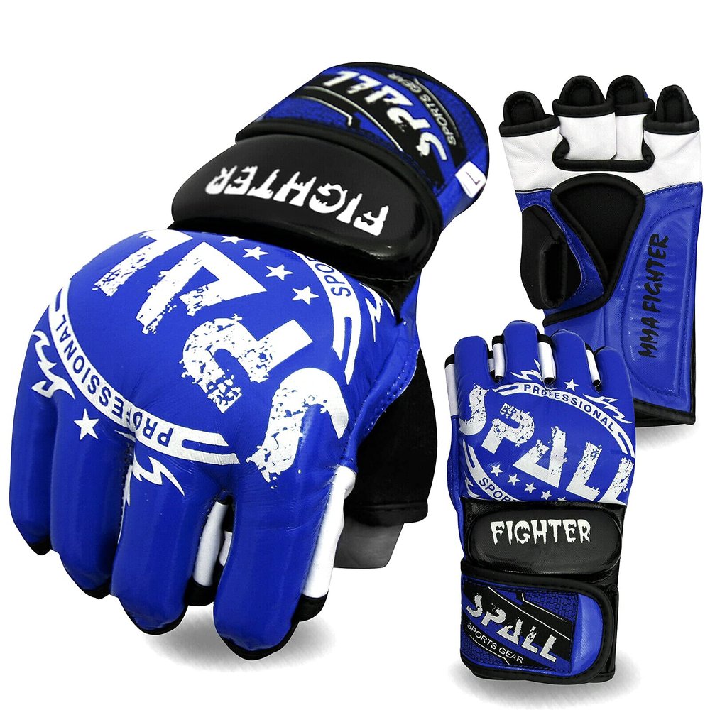 Spall Pro US MMA Gloves Kickboxing Gloves for Men & Women, MMA Gloves for Punching Bag, Sparring, Muay Thai, Training & Martial Arts