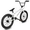 MICARGI Maze Freestyle BMX Bike, Entry and Intermediate Rider, 20-inch Wheels, Hi-Ten Steel Frame, U Brake 3-Piece Crank Micro Drive 25x 9T BMX Gearing (Maze - White) view 3
