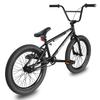 MICARGI Maze Freestyle BMX Bike, Entry and Intermediate Rider, 20-inch Wheels, Hi-Ten Steel Frame, U Brake 3-Piece Crank Micro Drive 25x 9T BMX Gearing (Maze - Matte Black) view 3