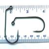 1000 Gerry's Tackle 32824 2X Strength Black Nickel 60 Degree Round Bend Jig Hooks sz 4/0 - Bulk view 1