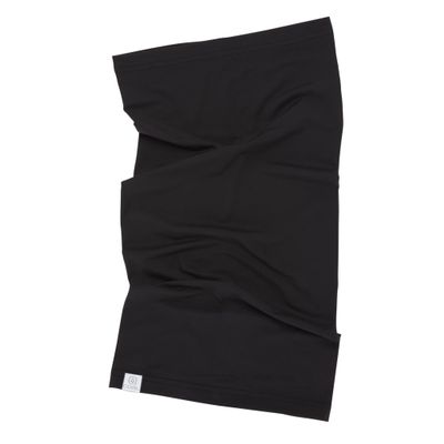 Coal Shield Moisture Wicking Stretch Face Mask Neck Gaiter for Running, Outdoors, Black