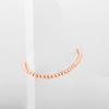 PAVOI 14K Rose Gold Plated Beaded Bracelet | Womens Ball Bracelet | Plated Gold Bracelets For Women view 3
