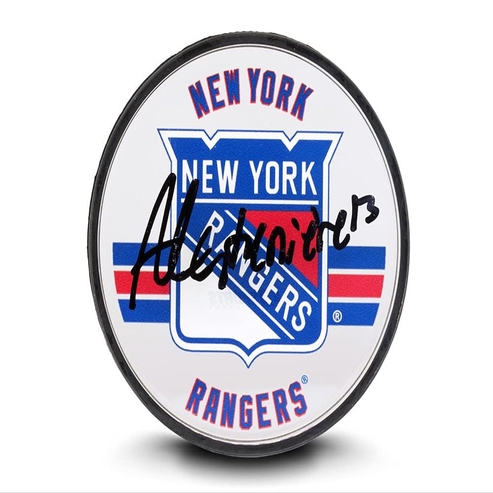 Upper Deck Alexis LAFRENIRE New York Rangers Acrylic Puck