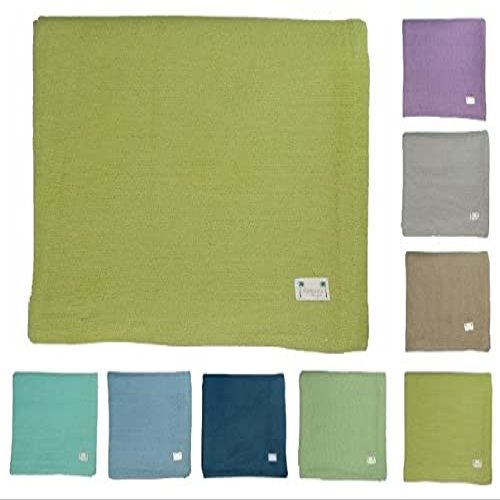 Kakaos Deluxe Cotton Yoga Blanket Without Tassels (Sage)