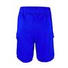 2 Pack Kidsy Boys Casual Beach Cargo Shorts Soft Cotton, Pull-On/Drawstring Closure, Two Pockets Crimson/Cobalt, 2 view 3