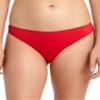 California Waves Womens Hipster Ribbed Swim Bottom Separates Red XL view 1