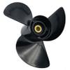 Aluminum Outboard Semi Cleaver Propeller Boat Prop 14x11 Pitch Replacement for Suzuki DF60/70, DT75-140HP 13 Spline Tooth view 1