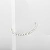 PAVOI 14K White Gold Plated Beaded Bracelet | Womens Ball Bracelet | Plated Gold Bracelets For Women view 2