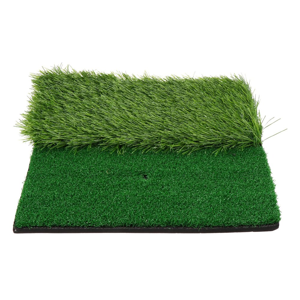 Wakauto Indoor Golf Practice Mat Portable Hitting Mat Artificial Turf for Accurate Swing Simulation for Use for Beginners and Advanced Golfers