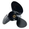 Aluminum Outboard Cupped Propeller Boat Prop 14x15 Replacement Replacement for Suzuki DF50-140HP,Johnson 4-Stroke DF90/115/140HP 15 Spline Tooth view 3