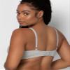 Smart & Sexy Women's Cloud Cotton Comfort Collection Scoop Neck Unlined Underwire Bra, LIGHT GREY HEATHER, 40D view 4
