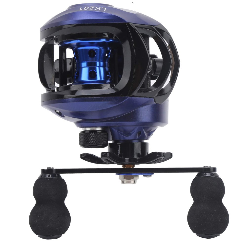 Baitcasting Reel 17+1 Bearings 7.2:1 Baitcasters Unequaled Affordable Baitcast Fishing Reels Gear Ratio High Speed Fishing Wheel Accessory(Right Hand Wheel)