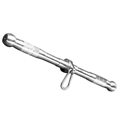 LKP LAT Bar Cable Attachment Tricep Press Down Straight Bar Strength Training Pulldown Accessories Exercise Non-Slip Handle for Gym Sports
