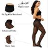 Hanes EcoSmart Seasonless Tights, Enhanced Panty, Sheer Toe, Black, Size Small (Pack of 1) view 2