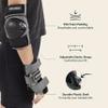 Retrospec Knee Pads, Elbow Pads & Wrist Guards for Men, Women & Kids - Protective Gear for Skateboarding, Roller Skate, Rollerblade, BMX & Scooter - Multi Sport Pad Set - Graphite - Child (3-9 Years) view 2