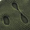 ALLNTRENDS Adult Three Hole Mask Henny Embroidered Face Cover Warm Cold Winter Hat (one Size, Olive) view 2