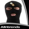 ALLNTRENDS Adult Three Hole Mask Henny Embroidered Face Cover Warm Cold Winter Hat (one Size, Olive) view 4