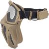 Airsoft Full Protective Mask, with Detachable Anti-Fog GogglesMini Exhaust Fan, Used for Airsoft Paintball Hunting Games, Motorcycles, Etc view 3