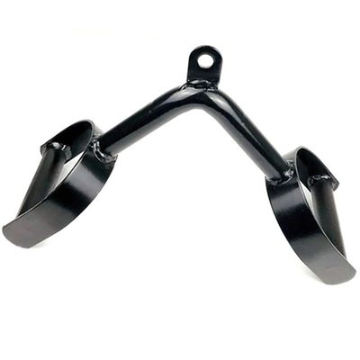 LKP Tricep Press Down Bar Row Handle Cable Machine Attachment V Bar Exercise Double-D Handle Accessories for Home Gym Weightlifting Machine