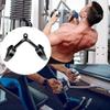 LKP Tricep Press Down Bar Row Handle Cable Machine Attachment V Bar Exercise Double-D Handle Accessories for Home Gym Weightlifting Machine view 3