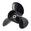 Aluminum Outboard Cupped Propeller Boat Prop 12 3/4x21 Pitch Replacement for Suzuki DF60/70,DT75-140HP 13 Spline Tooth view 3