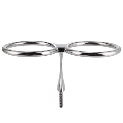 316 Stainless Steel Double Ring Cup Holder Drink Beverage Holder Fit for Marine Boat Yacht Car RV