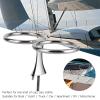 316 Stainless Steel Double Ring Cup Holder Drink Beverage Holder Fit for Marine Boat Yacht Car RV view 3
