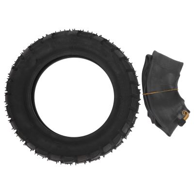 10in Electric Scooter Tire, Scooter Tire Inflatable Rubber Tyre with Inner Tube 255x80