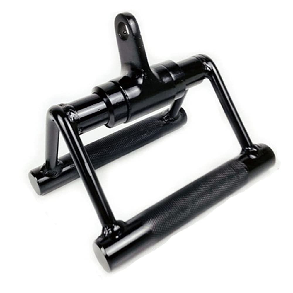 LKP Pull Down Bar Cable Machine Attachment V Shaped Handle LAT Pulldown Accessories Weight Lifting Tricep Exercise Row Handle for Home Gym