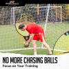 PodiuMax Soccer Goal Target Net,12x6ft Soccer Net with 5 Targets for Precision Training, Portable Football Training Equipment with Carry Bag view 4