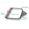 WQSQ Stirrup Handle LAT Pulldown Bar Cable Machine Attachments for Home Multi-Gym Rubber Handles Easy to Grip Fitness Machine Accessories 15cm view 4