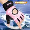 ihuan Breathable Weight Lifting Gloves: Fingerless Workout Gym | Wrist Support | Enhance Palm Protection | Extra Grip for Fitness| Training | Rowing | Pull-ups view 2