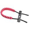 AMEYXGS Bow Wrist Sling Archery Wrist Sling Hand Adjustable Braided Hunting Shooting Wrist Strap Durable Wrap Bracelet (Pink) view 1