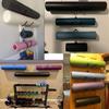 Wall Mount Yoga Mat Foam Roller and Towel Rack Hooks , Exercise Mat Storage Shelf for Hanging Yoga Strap and Resistance Bands at Your Fitness Class or Home Gym, Adjustable Size,Up to 20Lbs - 2 Pack view 3