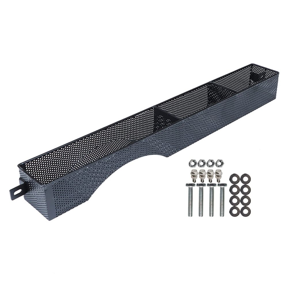 WFLNHB Front Basket Dash Storage Organizer Black Replacement for EZGO RXV 2008+ Golf Carts