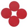 1 Set 4Pcs Hockey Goalies Table Pucks 83mm LARGE Pusher Mallet Bulk view 3