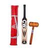 CW Maestro Genuine Kashmir Willow BAT with Mallet for Knocking Leather Ball BAT Kashmir Willow Cricket BAT Short Handle view 1