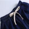 Yoinlia Women's Summer Casual Drawstring Elastic Waist Shorts SkyBlue XL view 2