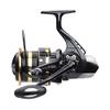 bigtip Rotary Wheel Non-Gap Metal Fishing Reel Interchangeable Left and Right and Collapsible Resistance 19 LBS. 4.9:1 Gear Ratio 12 + 1bb for Fresh and seawater Fishing view 1